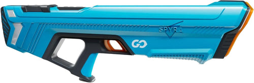 Electric Water Blaster, Outdoor Squirt Gun with LED Display, go, Blue- Automatic Water Blast Guns for Beach, Backyard, Patio, and Garden