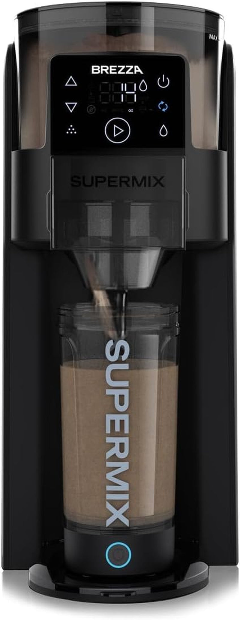 Automatic Protein Shake Maker – Electric Powder Dispenser & Mixing Cup System | 24 Oz Bpa-Free Tritan | Clump-Free Shakes in 25 Seconds